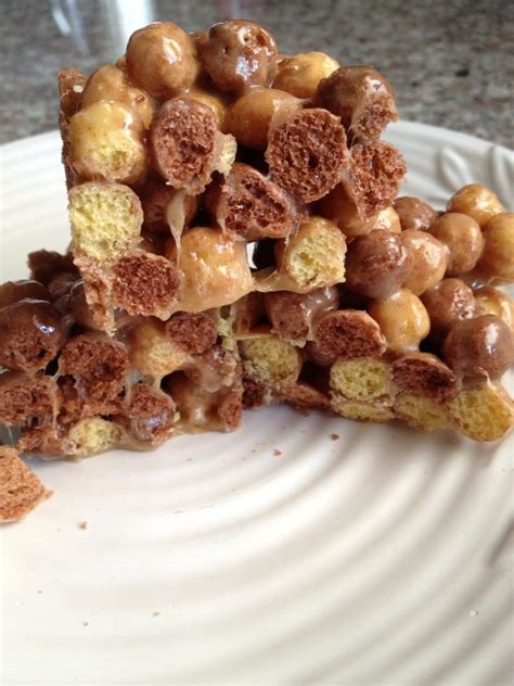 Celebrate My Whimsy Reeses Puff And Biscoff Marshmallow Treats