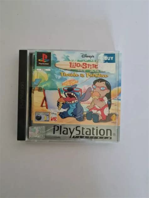 LILO STITCH Trouble In Paradise Sony PlayStation 1 2002 9 99