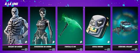 Fortnite Boutique Du Jour Octobre Jeuxvideo