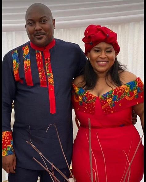 Lovely South African Couples In Matching Traditional Attire Artofit