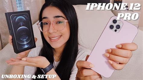 Iphone 12 Pro Unboxing Set Up Youtube