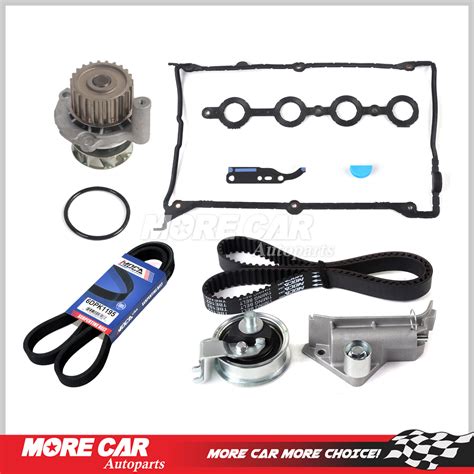 Timing Belt Kit Serpentine Belt Water Pump Valve Cover Gasket Fit Audi Tt 1 8l Ebay