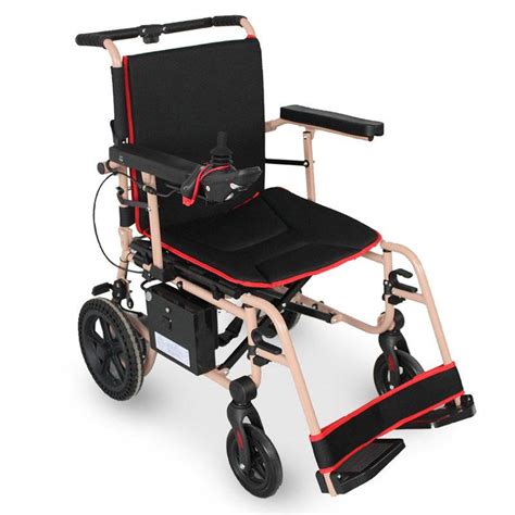Суперлегкая электроколяска MET Compact 15+ с регулируемой спинкой и ...