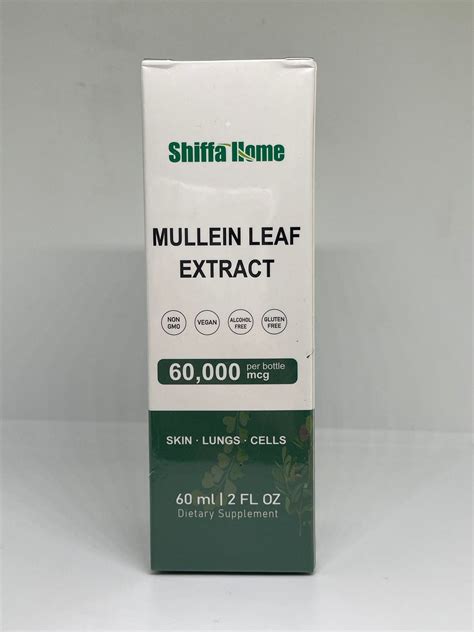 Mullein leaf extract – Shiffa Home