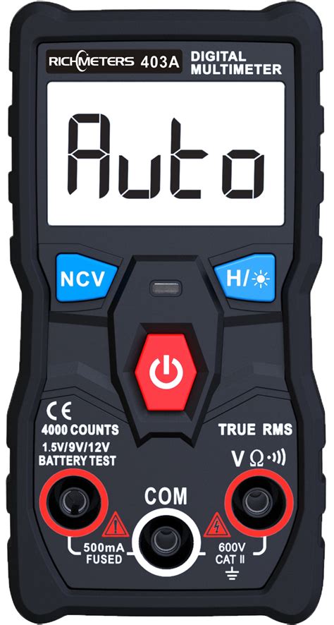 RM403A Smart Digital Multimeter 4000 Counts RICHMETERS