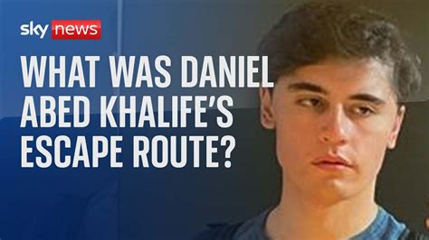 Daniel Abed Khalife Prisoner Escape Route Explained The Global Herald