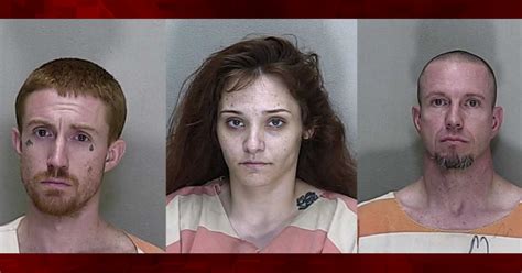 Traffic Stop In Ocala Leads To Three Arrests After Deputies Find Drugs