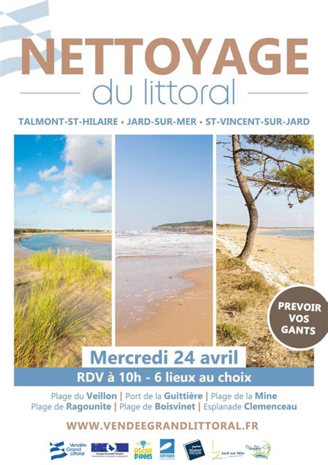 Op Ration De Nettoyage Du Littoral Vend E Grand Littoral Sentinelles