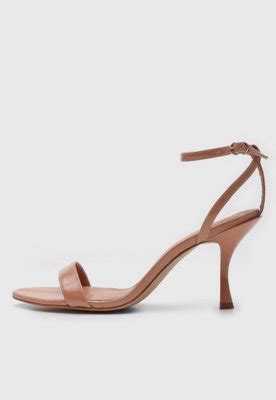 Sandália Luiza Barcelos Salto Fino Nude Compre Agora Dafiti Brasil