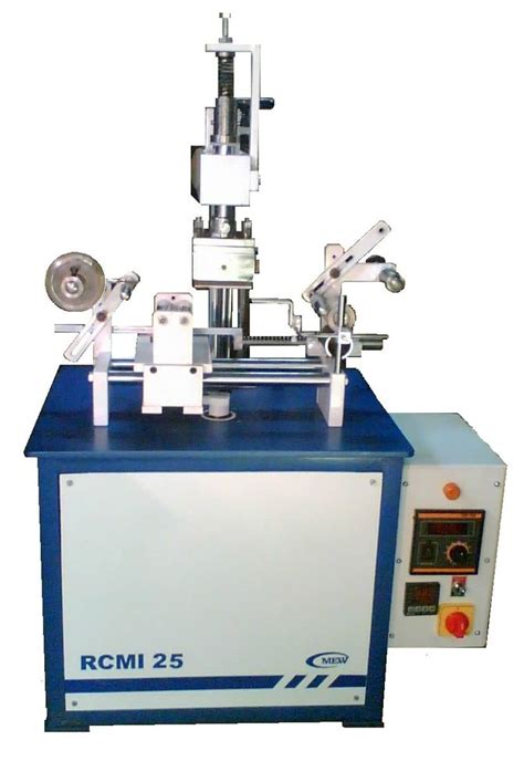 Semi Automatic Nail Polish Cap Hot Foil Stamping Machine At Rs 165000 Foil Stamping Machine In