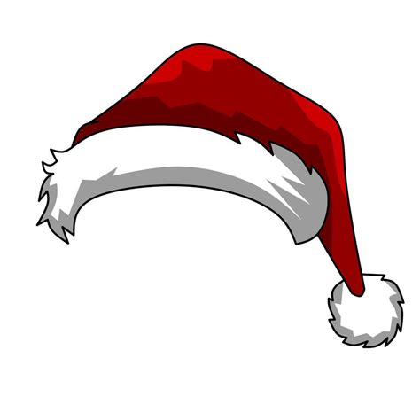 Santa Hat Icon Design Red Hat Santa With Elegant Concept 15395254