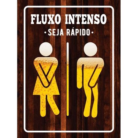 Placa Sinalização Banheiro Unissex 15x20cm Shopee Brasil