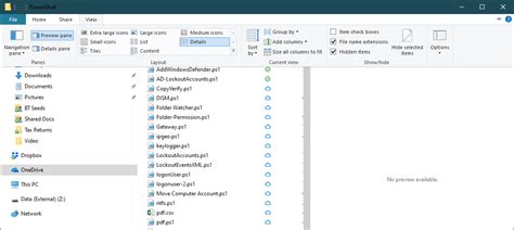 C Mo Obtener Una Vista Previa De Los Archivos De Powershell En El