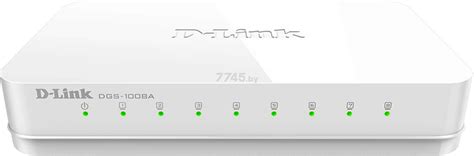 Коммутатор D-LINK DGS-1008A/F1A купить в Минске — цены в интернет ...