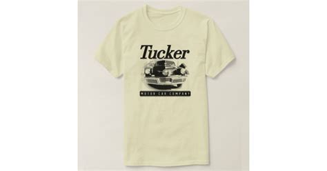 Vintage Retro Tucker Motor Car Logo And Car Tee Zazzle