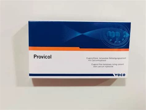 Cemento Provisorio Sin Eugenol Provicol Voco Odontología