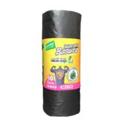 Bolsa Negra Para Basura En Rollo Jumbo 90x120cm 200 Piezas Nacional