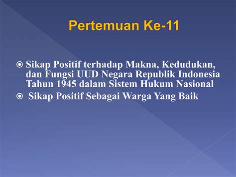 Uud 1945 Disahkan Oleh Ppki Pada Tanggal 3