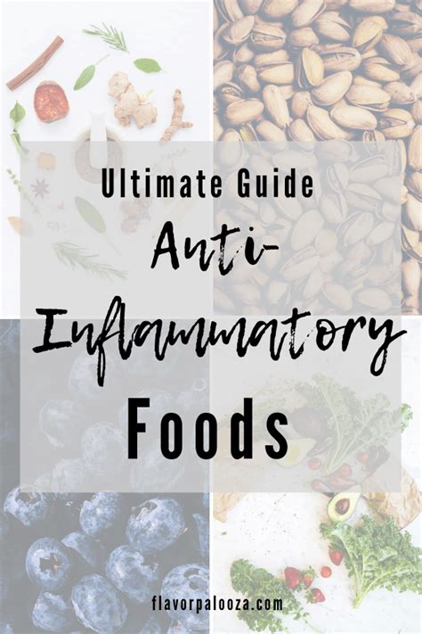 Your Complete Anti Inflammatory Foods List {cheat Sheets}