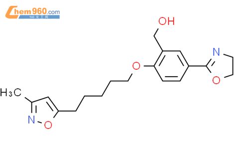 105639 03 0 Isoxazole 5 5 4 4 5 Dihydro 2 Oxazolyl 3 Methylphenoxy