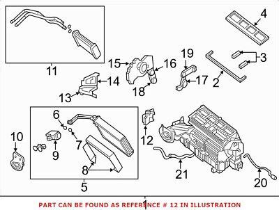 Genuine OEM HVAC Blend Door Actuator For Nissan Altima NV1500 NV2500