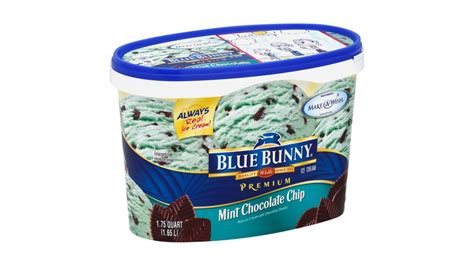 Blue Bunny Ice Cream Mint Chocolate Chip 1 75 Qt Delivery Near Me