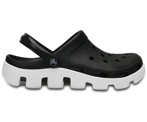 Duet Sport Black/White Unisex Clog - Crocs™ India