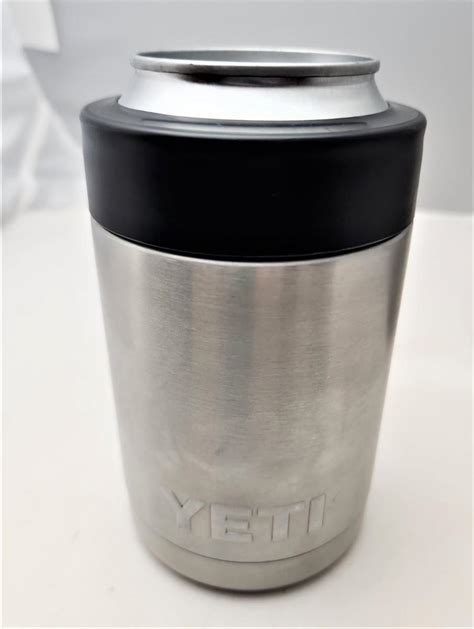 Lot Yeti Stainless Steel Canned Drink Cooler With Extra