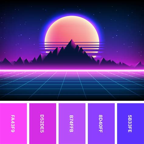 30 Neon Color Palettes For Vibrant Designs Color Meanings 44 Off