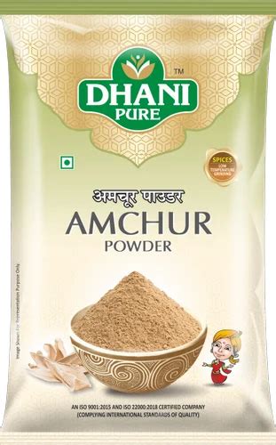 Dry Mango Dhani Pure 1 Kg Amchur Powder Packaging Type Packet At Rs