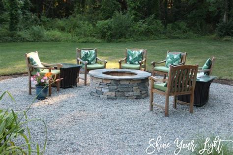 Installing A Pea Stone Patio Shine Your Light Patio Stones Gravel