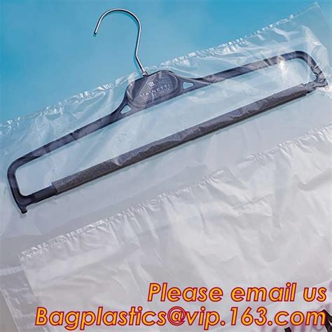 Laundry Dry Cleaning Garment Bag On Roll Suit Garment Cover Metal Hook Holder Galvanized