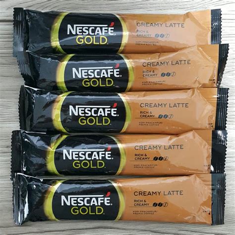 Jual Nescafe Gold Creamy Latte Sachet Kopi Malaysia Eceran Di Lapak The