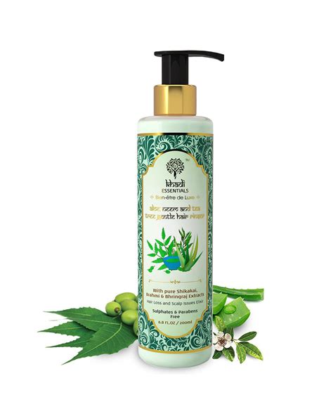 Buy Khadi Essentials Anti Dandruff Shampoo With Methi Aloe Vera Neem