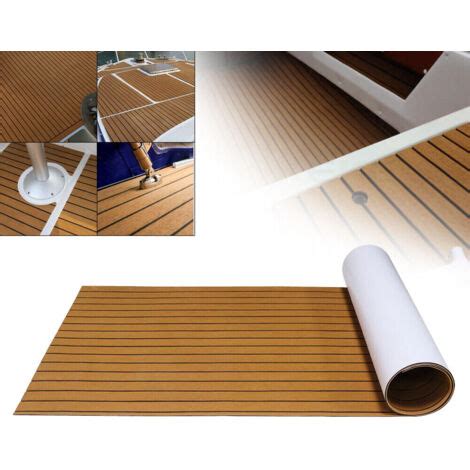 Rev Tement De Sol Eva Mousse Teck Pont Tapis Plancher Mat Plancher Pour