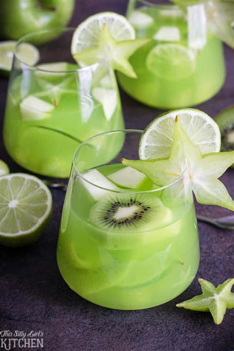 Green Party Punch Virgin And Non Virgin Recipe