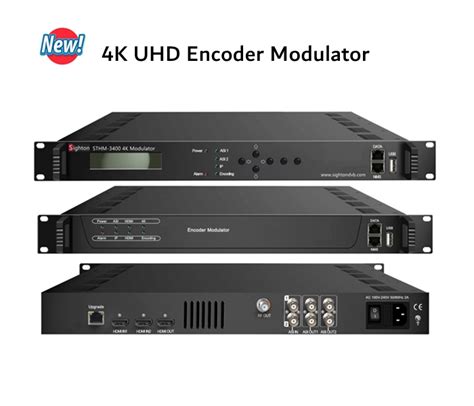 UDH HDMI 4k modulator with 1U case