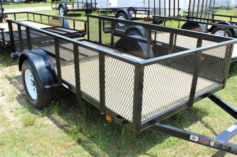 2016 Other Carry-On 5x10 Landscaping Trailer with Metal Mesh Sides ...