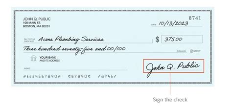 How To Write A Check A Step By Step Guide