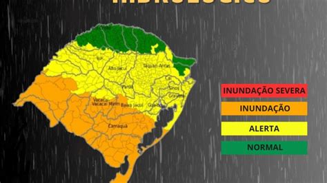 Áreas Com Risco HidrolÓgico Defesa Civil Do Rio Grande Do Sul