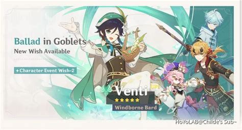 Venti or Wriothesley? Genshin Impact | HoYoLAB