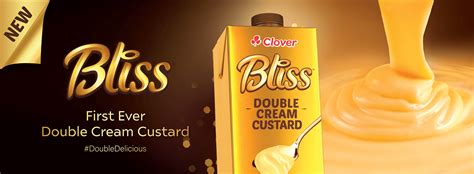 Bliss Double Cream Custard Archives Clover Corporate