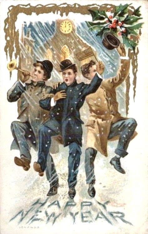 Pin By Jose Morcelo On Happy New Year New Year Greetings Vintage