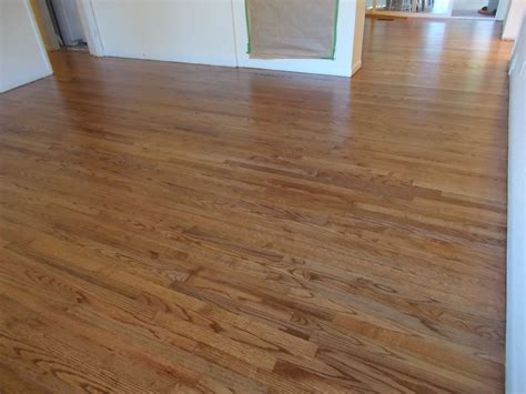 Red Oak Floors Stained With Minwax Early American Satin Finish