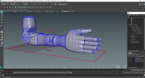 Bionic Arm With Elbow Deka Rigged For Maya 3D Model TurboSquid 2082948