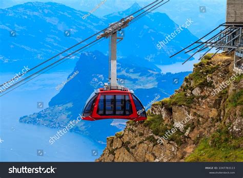 Overhead Cable Car Top Mount Pilatus Stock Photo 2247783113 | Shutterstock