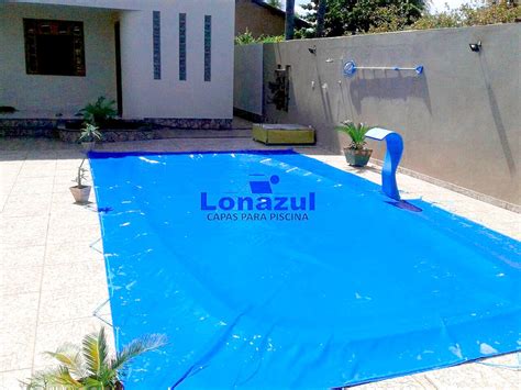 Lona Azul Para Piscina 4 5x3 Lonazul Capas Para Piscina