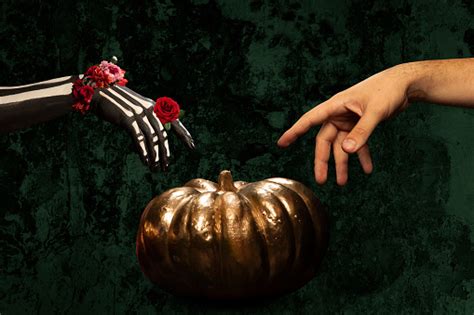 konsep hidup  mati ilustrasi seni kontemporer  dua tangan mati