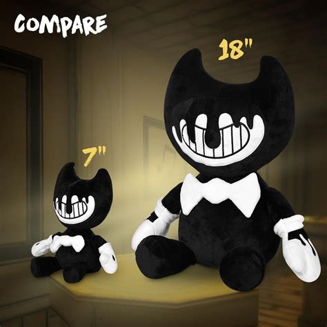 Ink Bendy Jumbo Beanie Plush Bendy And The Ink Machine Ink Evil Alice