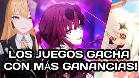 Top Los Juegos Gacha Con M S Ingresos Del Mes De Mayo Youtube